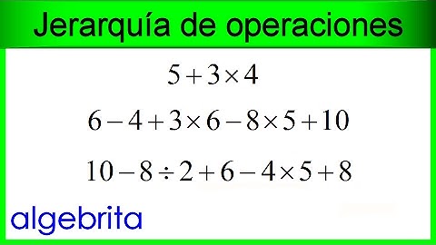 Jerarquía de operaciones con suma, resta, multiplicación y división 439