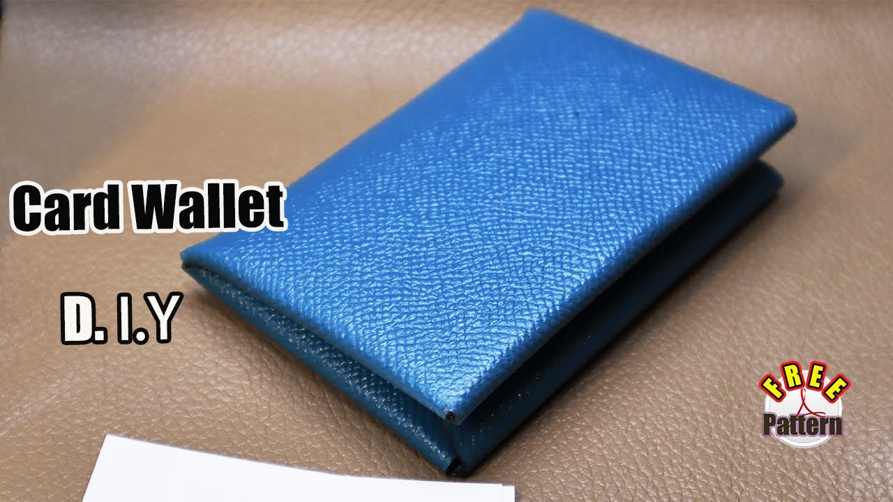 Leather craft ] Making Hermes Calvi cardholder