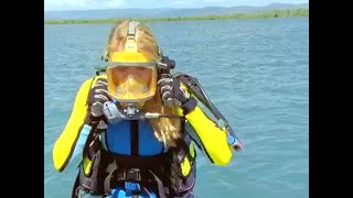 The Brave Frogwoman, The Dolphin And The Hysterical Frogwoman - Scene 1