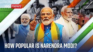 India election: How popular is Narendra Modi?