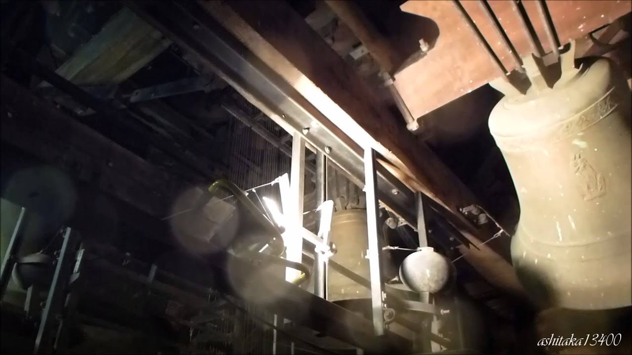 Cathédrale Saint Antonin à Pamiers - Volée manuelle des cloches 1, 2, 4, 5, 6, 7 et 8