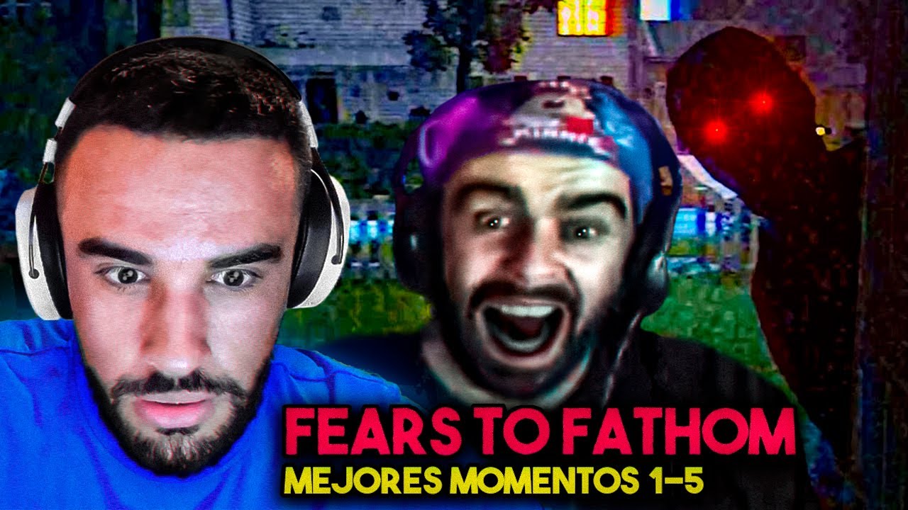 ILLOJUAN en FEARS TO FATHOM (MEJORES MOMENTOS Y SUSTOS) 😨 - ft. ELBOKERON