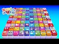 Master Counting 1-100 with Numberblocks Characters with the Magic Button Effect Appearing