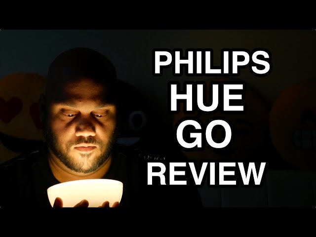 Philips Hue Go Review + Unboxing - Portable Light!