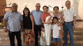 Lizzie's Baptism with Family, Friends and Some Kid Baristas
