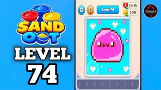Sand Out Color Puzzle Level 74 Walkthrough Solution