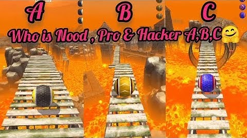 NOOB vs PRO vs HACKER - Going Balls Hack All Levels Gameplay Animation - iOS - Android 2024 video