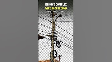 Remove Complex Wire Background in Seconds | Photoshop 2025 Tutorial for Beginners