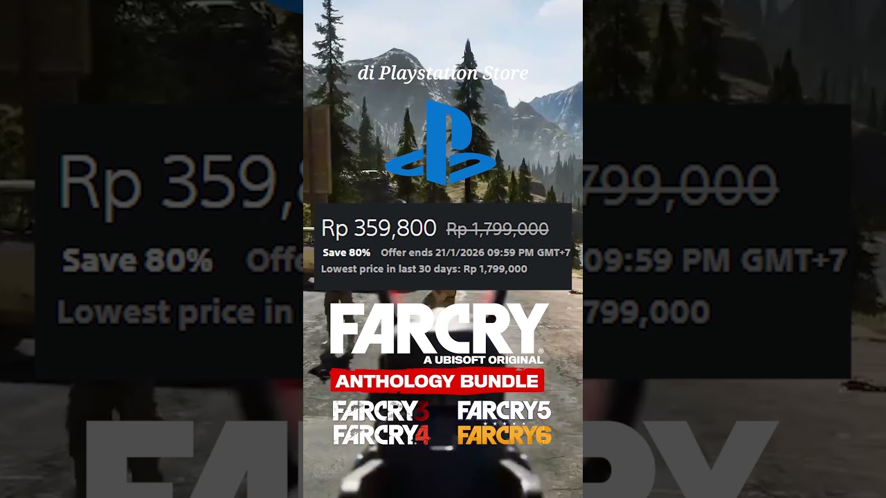 4 Game Far Cry — 80% OFF 🔥 Anthology Bundle