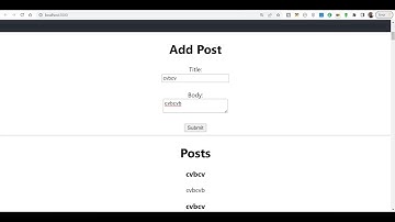 React.js Redux Project to Make HTTP Request to JSONPlaceholder API and Display Posts in Browser