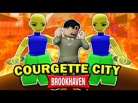 LES JUMELLES DÉBILE M'OBLIGE À LES ADOPTÉS ! ? COURGETTE CITY ! #1 (LIVE ? ROBLOX BROOKHAVEN)