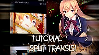 tutorial split AMV - alight motion Profile