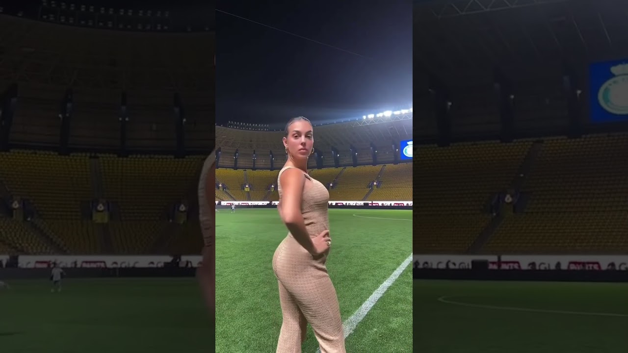 Georgina Rodriguez with her Model Walk 🔥❤️