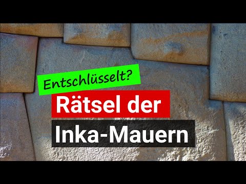 Konnte diese 😲INKA-TECHNOLOGIE Steine erweichen? Moderne Forschung trifft antike Baukunst der Inkas.