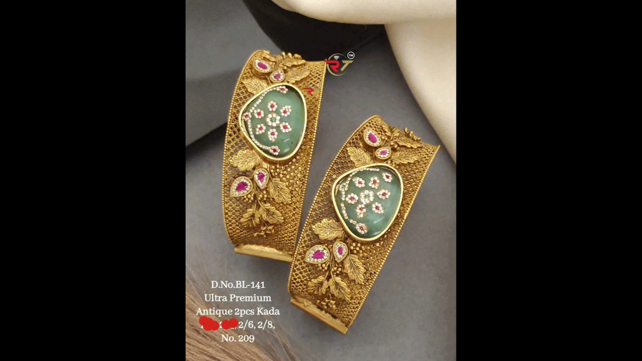 ultra premium antique bangle set|Rajwadi bangles|high gold plated bangles|designer bridal bangles