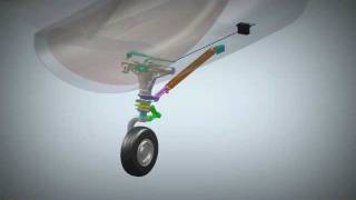 Nose Landing Gear F-16.Avi