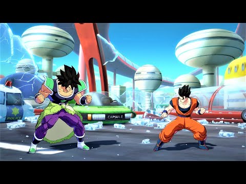 DBS Broly & Vegeta vs Adult Gohan & Goku (Hardest AI) - Dragon Ball FighterZ
