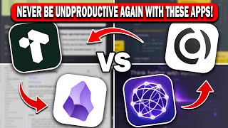 Tana vs Capacities vs Obsidian vs Reflect — These Apps Make It IMPOSSIBLE to Be Unproductive