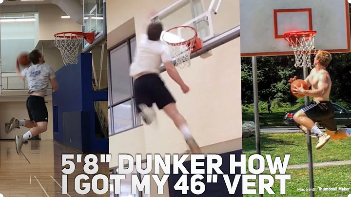 5'8" Dunker - How I Increased My Max Vert 20" (Dun...