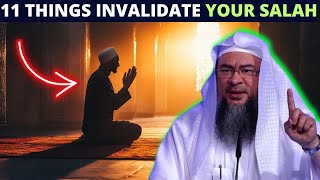 THESE 11 THINGS INVALIDATE YOUR SALAH !