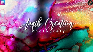 How To Create Your Own Signature Photography Logo In Picsart// Logo Design Process