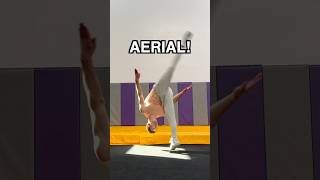 Learn AERIAL CARTWHEEL the approachable way!       #gymnast #dance #capoeira #tricking #freerunning