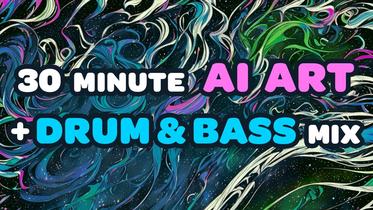 Psychedelic AI Visuals 4K & High Energy Drum & Bass DJ Mix YouTube