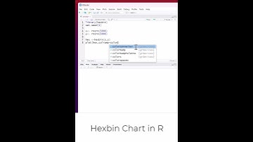 Hexbin Chart in R #shorts