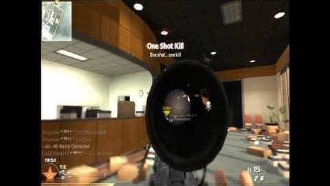 Modern Warfare 2 - Intervention Sniping on High rise