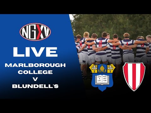 LIVE RUGBY: MARLBOROUGH COLLEGE V BLUNDELL'S | U18 SCHOOLS CUP QUARTER FINAL