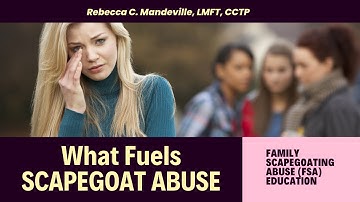 Why Families Scapegoat: The Insidious Forces Supporting FSA #scapegoat #dysfunctionalfamily