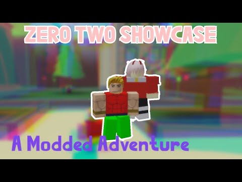 Zero Two Showcase A Modded Adventure Youtube - 02zero two roblox