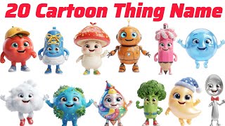 New Cartoon Character Name नए कार्टून के नाम Chunmun Chammach,Babli Broccoli | Cartoon for kids