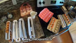 Unboxing YouCopia RollDown Egg Dispensers & argument w/my wife #FarmLife #CountryLiving