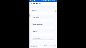 Register and login to Faucetpay wallet account
