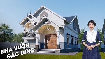 Chỉ 980tr TRỌN GÓI mẫu nhà gác lửng mái thái SIÊU ĐẸp do MAXHOME thiết kế THI CÔNG TRỌN GÓI |MH01672