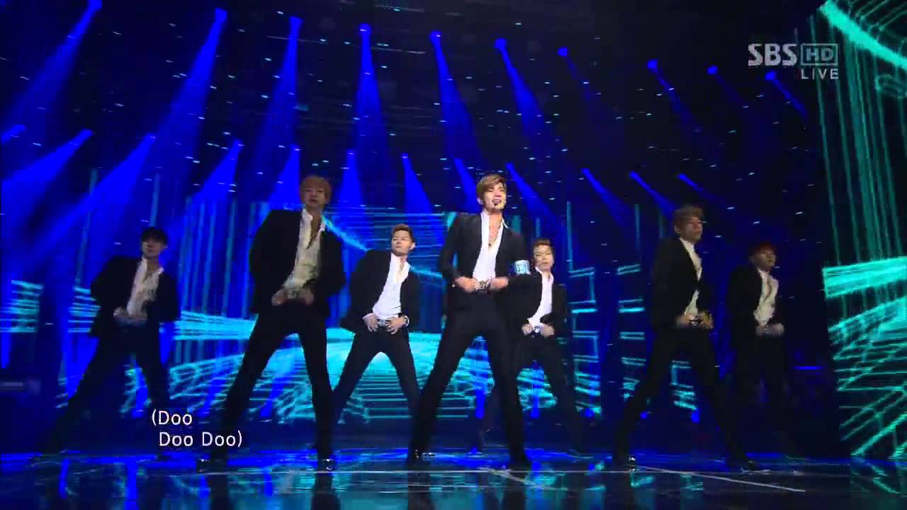 Noh Ji-hoon [наказание получить] @SBS Inkigayo популярность 20121125