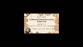 ACC407 ASSIGNMENT 1 GROUP 4