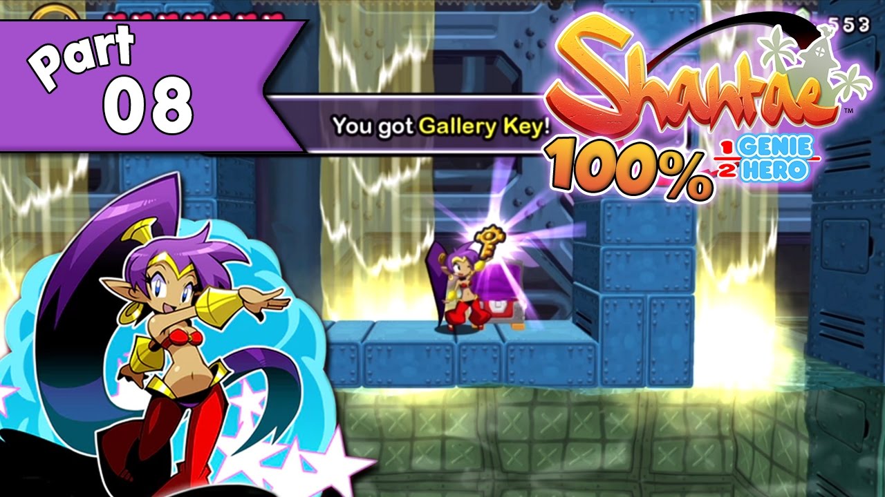 Shantae: Half-Genie Hero 100% walkthrough (w/ commentary) Part 8 - Collecting EVERYTHING!