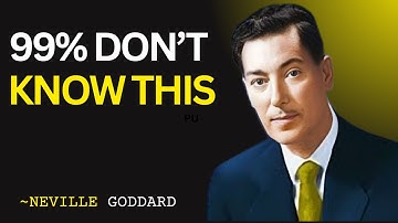 "How to Manifest Large Money Faster Than 99% of People [ Feels Like CHEATING] "  NEVILLE GODDARD