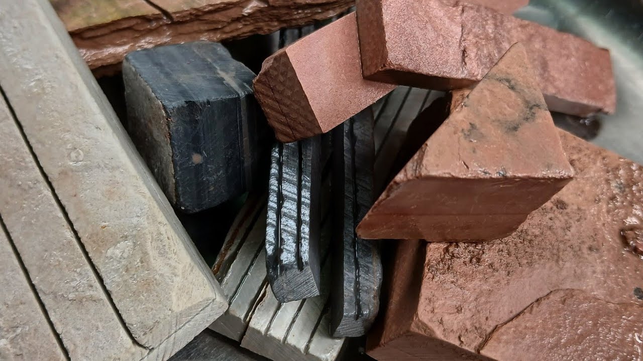 triangle,black cube,white kitkat white,black groove ,red kitkat red stone plat red bar wet cleaning