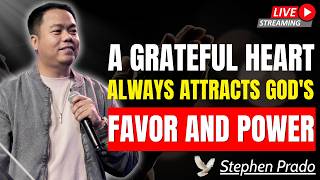 THE SECRET TO RECEIVING MORE OF GOD'S BLESSINGS | Stephen Prado