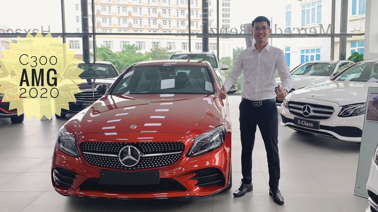 MercedesBenz C 300 AMG Coupe hàng hiếm tại Việt Nam còn gây chú ý hơn với  màu ngoại thất chói chang