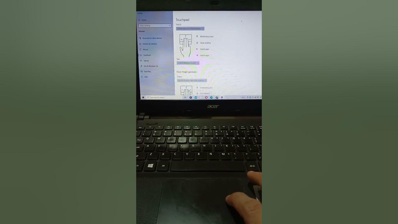 HOW TO FIX ACER LAPTOP TOUCH PAD NOT WORKING Paano mag fix ng touch