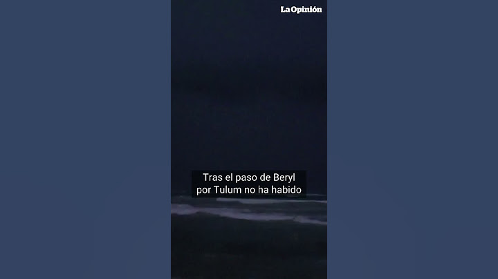 Huracán Beryl toca tierra en México: se dirige a Texas | La Opinión