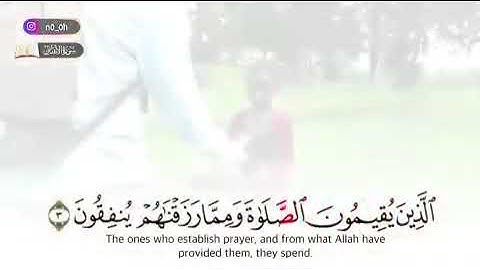 {إِنَّمَا الْمُؤْمِنُونَ الَّذِينَ إِذَا ذُكِرَ اللَّهُ وَجِلَتْ قُلُوبُهُمْ }القارئ نور الدين سليم