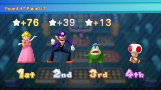 Mario Party 10 Mario Party #274 Peach vs Waluigi vs Spike vs Toad Whimsical Waters Master Difficulty