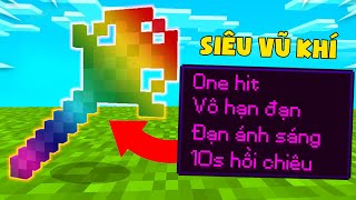 MINECRAFT SKYBLOCK NHƯNG, BẠN LÀ CÓ SIÊU VŨ KHÍ