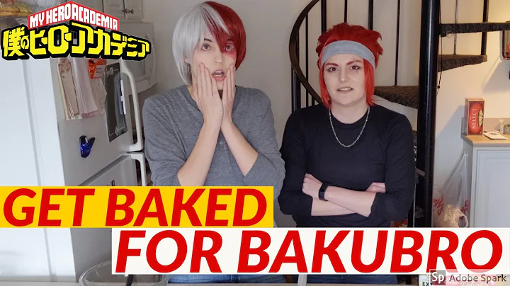 Get Baked for Bakubro's Birthday (KiriBaku Baking BNHA Cosplay)