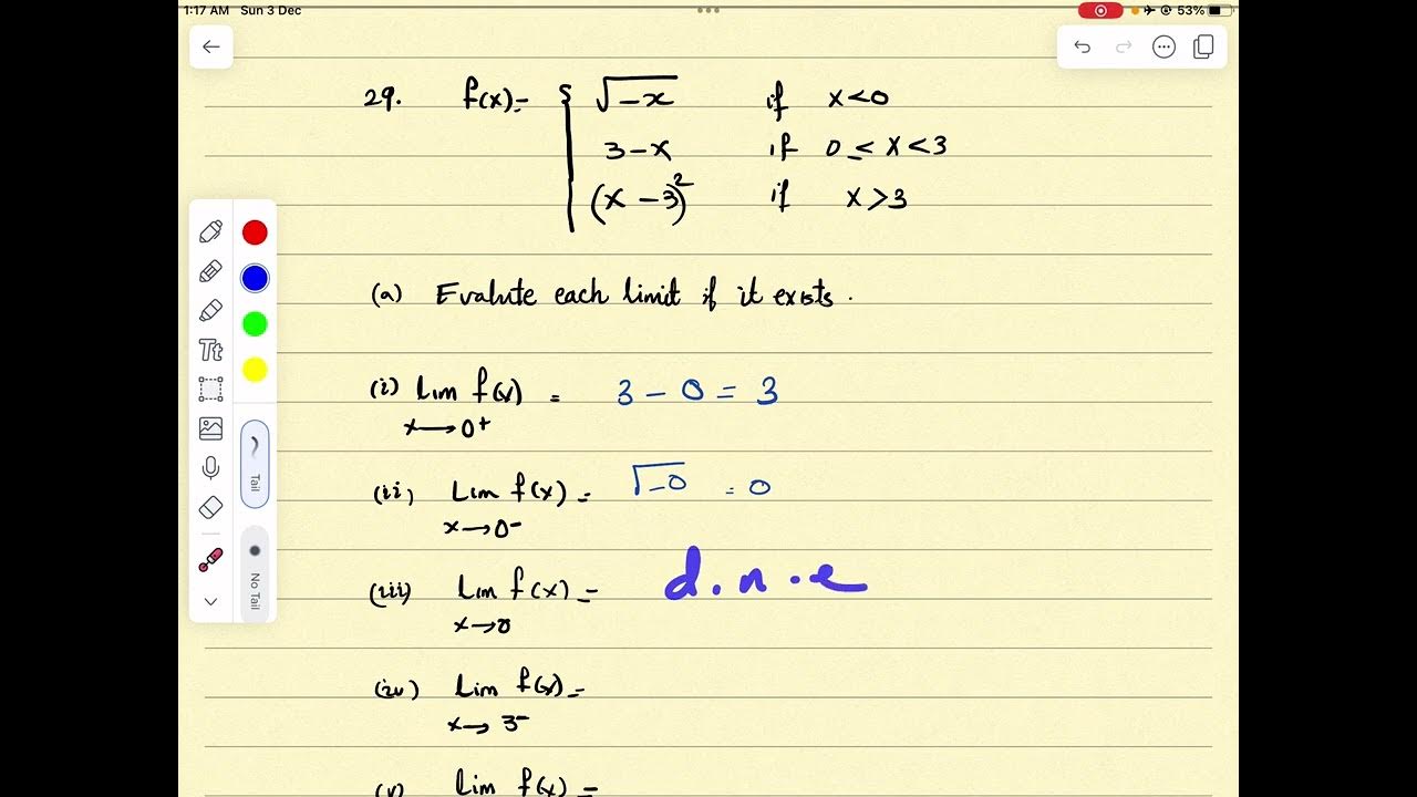 Review (Chapter 2) Exercises 23, 29||James Stewart Calculus 7th edition